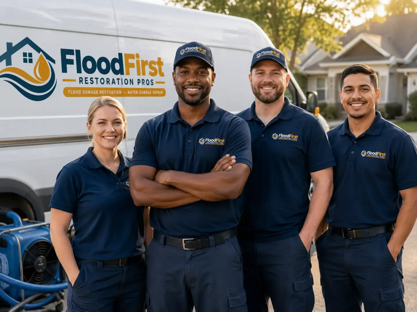 Flood Damage Restoration company in Rena Lara, MS